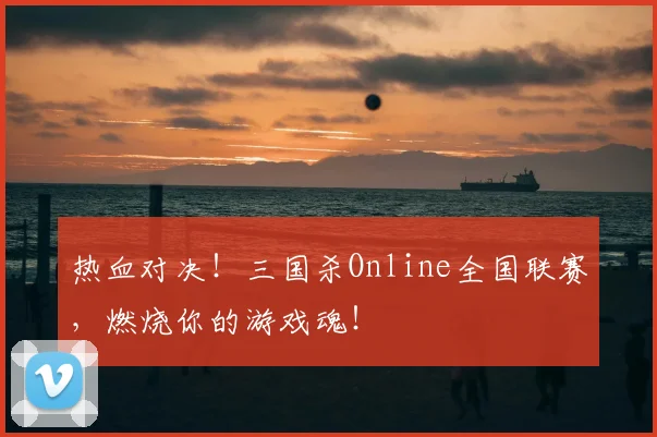 热血对决！三国杀Online全国联赛，燃烧你的游戏魂！